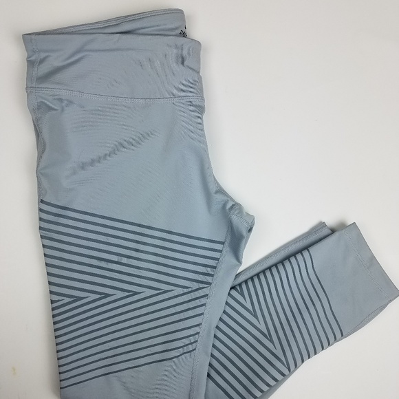 $80 Nike Leggings XL Running Pants Silver / White - Picture 5 of 5